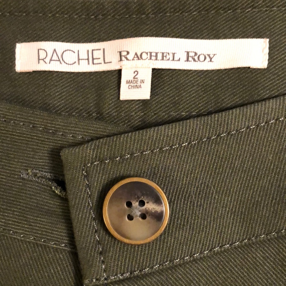 Button-Front Utility Skirt. - Picture 6 of 7